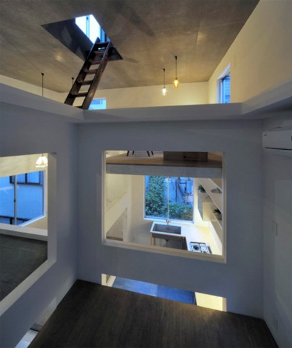 Unique Japanese House by Hiroyuki Shinozaki Architects - Decoration - Furniture - Dream Home - Design - Ideas - Interior Design