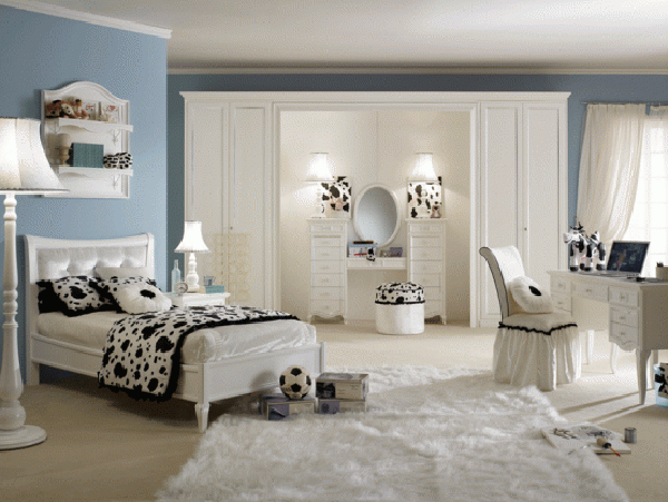 Phòng đẹp lãng mạn dành cho các bạn gái teen - Phòng cho teen - Thiết kế