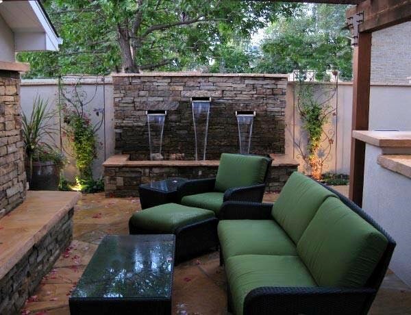 Beautiful Backyard Waterfall Ideas - ตกแต่งบ้าน - ไอเดีย - จัดสวน - สวนสวย