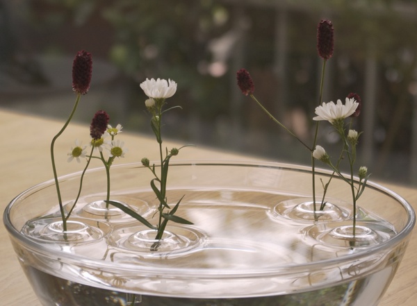 Bình Hoa Gợn Sóng Nổi Trên Mặt Nước - Ý tưởng - Trang trí - Bình hoa
