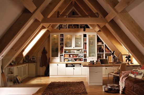 Cool Attic Home Office Designs - Ideas - Design - Home Office