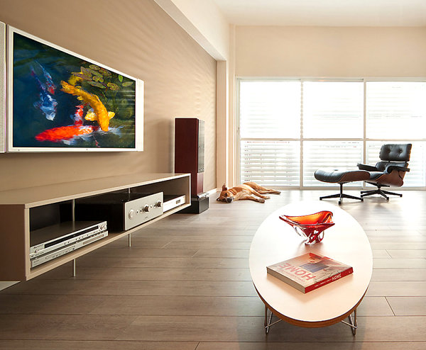 Gợi ý cách trưng bày tivi cho ngôi nhà hiện đại - Trang trí - Ý tưởng - Xu hướng - Phòng khách - Tivi