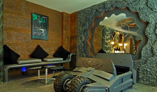 Crazy and Amazing Batman Hotel Room - Hotel - Commercial Design - Design