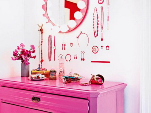 Nhà màu hồng lãng mạn cho các bạn gái - Nhà thiết kế - Căn hộ