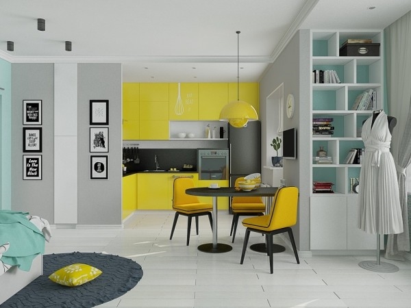 คอนโดแต่งสีฟ้า-เหลือง สวยสดใส - บ้านสวย - ไอเดีย - ตกแต่งบ้าน - แต่งบ้าน - ของแต่งบ้าน - ออกแบบ - บ้าน - สี - คอนโดมิเนี่ยม - แต่งห้องนอน - ตกแต่ง - เฟอร์นิเจอร์ - ห้องนอน - การออกแบบ