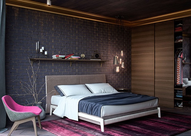 20 Mind Blowing Loft-Style Bedroom Designs - ห้องนอน - ตกแต่งห้องนอน