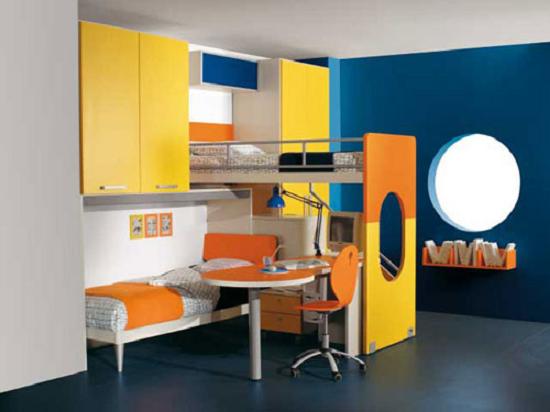 Sắc màu giường tầng cho bé yêu - Zanotti Mobili - Trang trí - Ý tưởng - Nội thất - Thiết kế đẹp - Phòng ngủ - Giường tầng