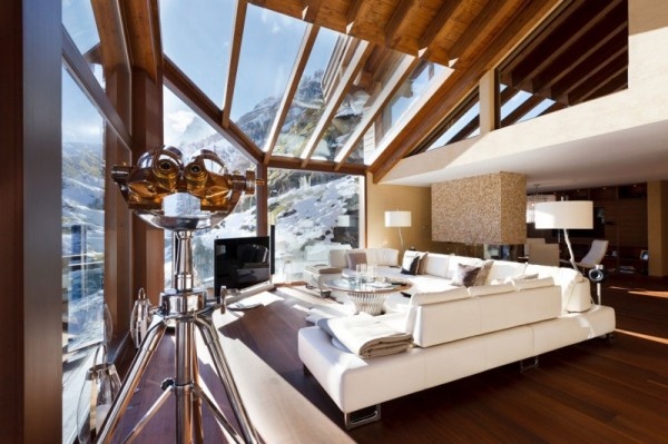 Trải nghiệm không gian thư thái tại khách sạn Chalet Zermatt Peak - Chalet Zermatt Peak - Trang trí - Kiến trúc - Ý tưởng - Nội thất - Thiết kế đẹp - Phòng làm việc - Khách sạn - Villa