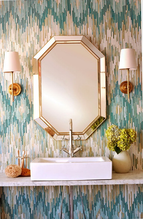 Tân trang phòng tắm với gương trang trí - Trang trí - Phòng tắm - Ý tưởng - Mẹo và Sáng Kiến - Đồ trang trí - Thiết kế đẹp - Gương