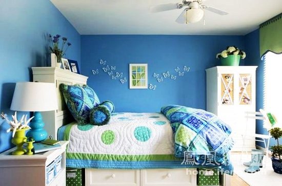 หลากแบบแต่งห้องนอนสีฟ้า สวยสดใส น่าอยู่ น่านอน!! - ตกแต่งบ้าน - ห้องนอน - แบบห้องนอนสีฟ้า - แต่งห้องนอนสีฟ้า - ไอเดียแต่งห้องนอน