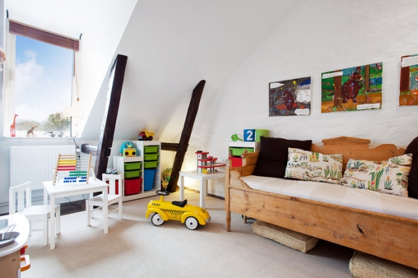 Phòng ngủ sáng màu dành cho bé - Thiết kế - Phòng trẻ em