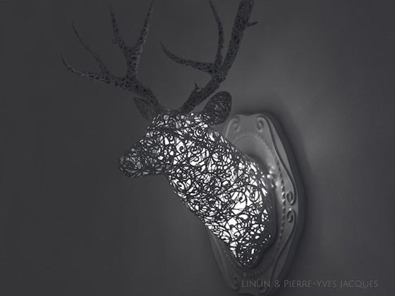 Tượng trang trí tường 3D tuyệt đẹp từ nghệ sỹ Linlin và Pierre-Yves Jacques - Đồ trang trí - Tượng trang trí - Linlin - Pierre-Yves Jacques