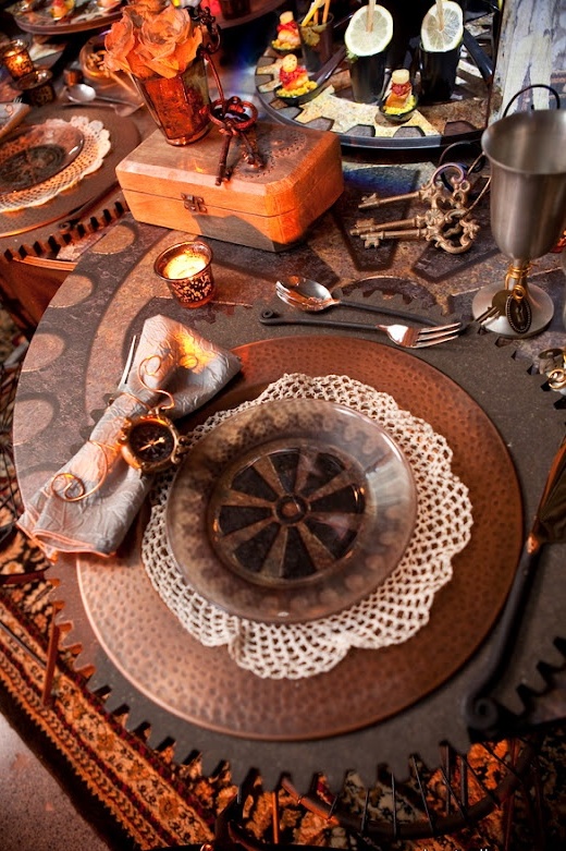 Unique Halloween Decorating Ideas with Steampunk Style - Decoration - Halloween - Ideas - Photo - Design Trend