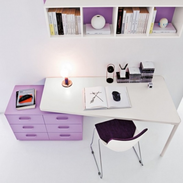 Colorful Minimalist Kid's Desk Design - Design - Desk - Furniture