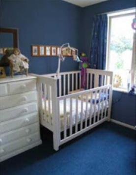 צבע קיר לחדר תינוקות