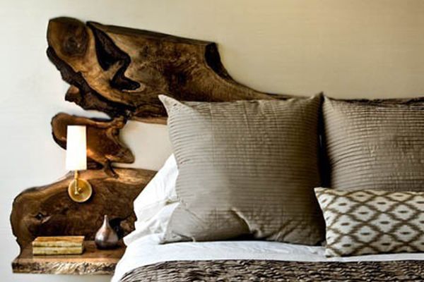 Các thiết kế đầu giường làm từ gỗ tái chế - Thiết kế - Phòng ngủ - Đầu giường