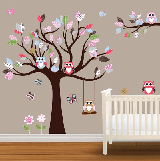 Phòng của bé thêm yêu với sticker dán tường - Trang trí - Ý tưởng - Thiết kế đẹp - Sticker dán tường - Phòng trẻ em