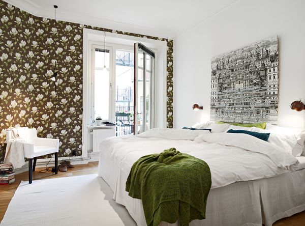 Phòng ngủ đẹp hiện đại theo phong cách Scandinavian