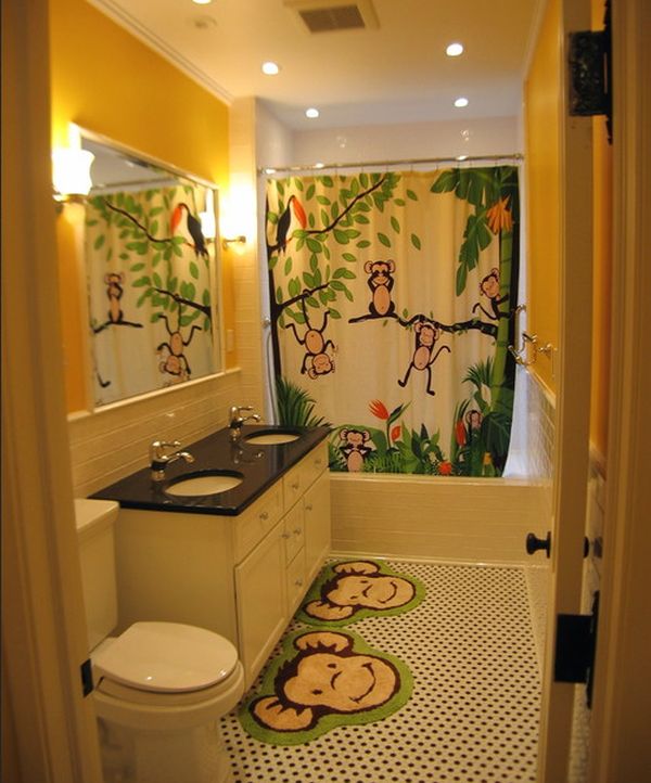 Thiết kế phòng tắm dễ thương dành cho bé - Thiết kế - Phòng trẻ em - Phòng tắm