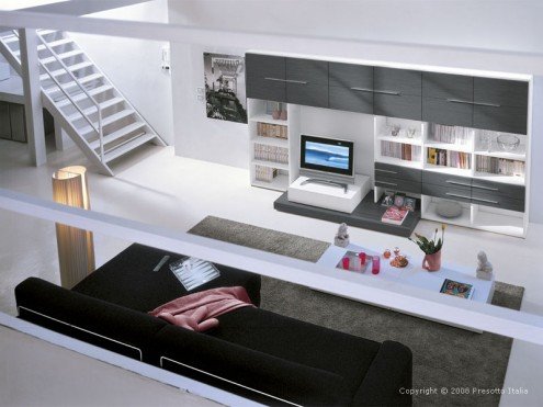 Ultra moderna dnevna soba