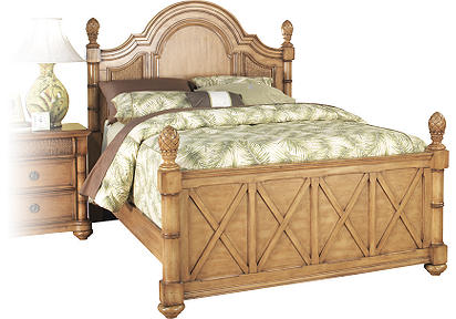Cindy Crawford Home Key West Light Panel 3 Pc Queen Bed - Rooms To Go - Bed