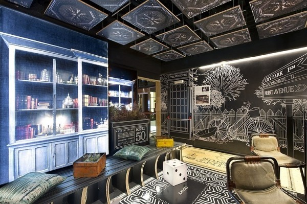 สวยเก๋! แต่งภายใน สไตล์วินเทจ ด้วยลวดลายกราฟฟิก - ไอเดียแต่งบ้าน - การออกแบบ - ตกแต่งภายใน - ลวดลายกราฟฟิก - สไตล์วินเทจ - แต่งภายใน
