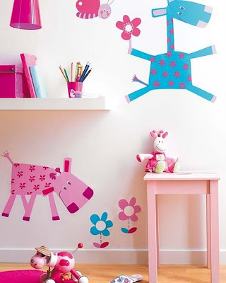 Trang trí tường cực cute cho phòng bé yêu - Phòng trẻ em - Phòng cho bé