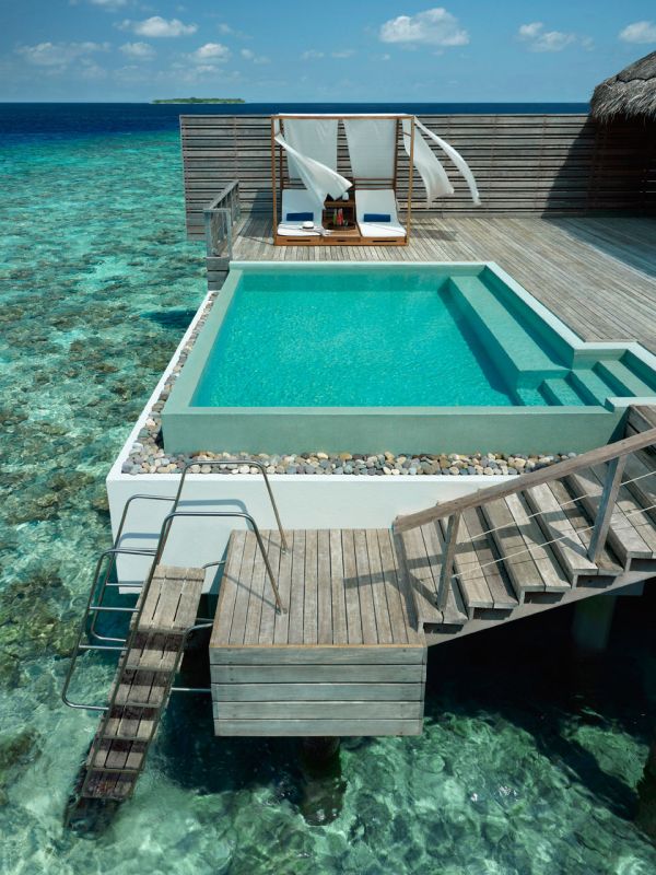 Dusit Thani Maldives: khu resort tuyệt đẹp với dòng nước biển xanh lam bao quanh - Dusit Thani Maldives - Thiết kế thương mại - Thiết kế