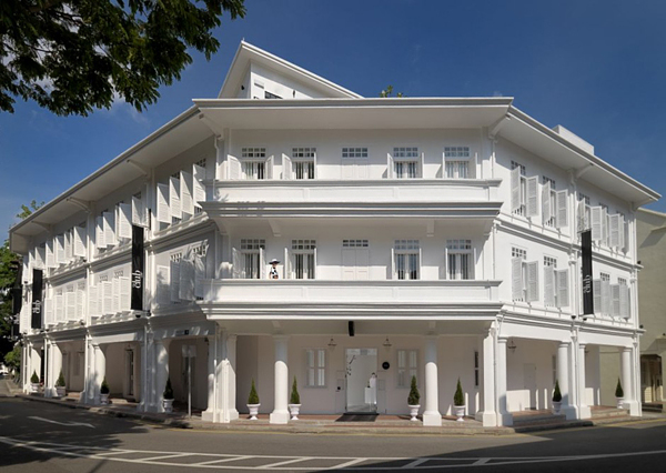 Khách sạn The Club trắng và đen siêu sang ở Singapore. - The Club - Thiết kế thương mại