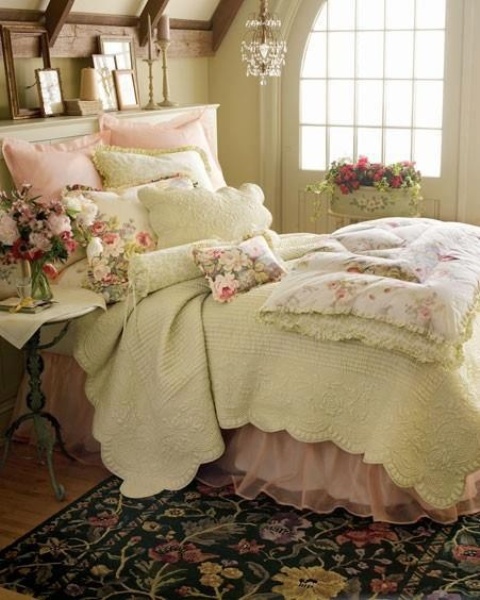 Phòng ngủ đẹp như mơ mang đậm chất xuân - Thiết kế - Phòng ngủ
