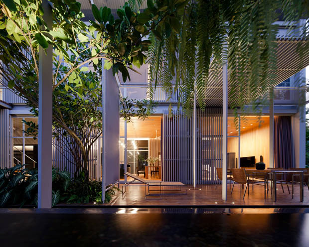 แบบบ้านสวย ที่ล้อมรอบไปด้วยธรรมชาติอันแสนร่มรื่น... - บ้านในฝัน - บ้านสวย - การออกแบบ - ตกแต่งบ้าน - สไตล์ Natural Modern - บ้านเน้นโทนสีขาว