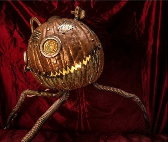 Unique Halloween Decorating Ideas with Steampunk Style - Decoration - Halloween - Ideas - Photo - Design Trend