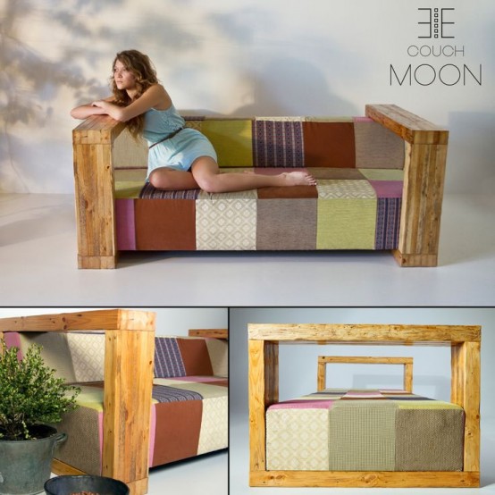 Moon  - ghế sopha sặc sỡ theo phong cách patchwork - Thiết kế - Thiết kế đẹp - Nội thất - Ý tưởng - Xu hướng - Ghế - Sopha - Patchwork