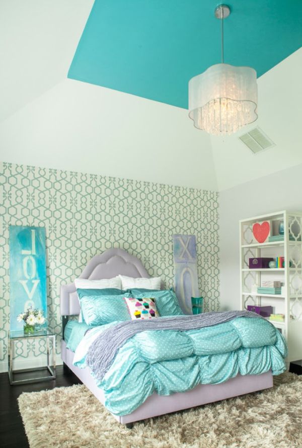 Không gian phòng ngủ thêm nhẹ nhàng với gam màu xanh ngọc - Trang trí - Ý tưởng - Nội thất - Thiết kế - Xu hướng - Phòng ngủ