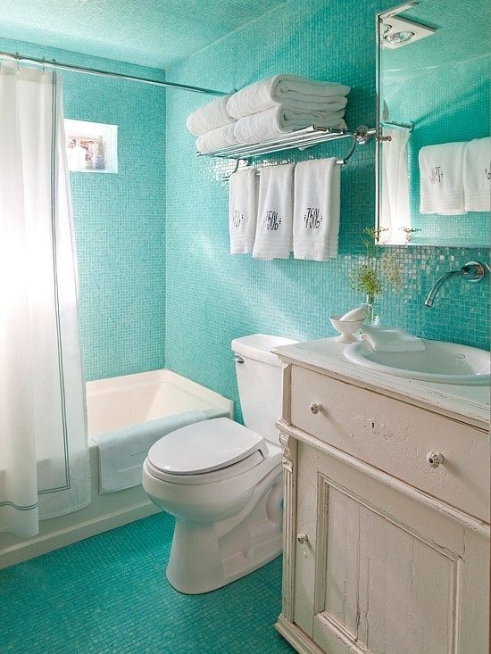 Sea Inspired Decorating Ideas for Bathroom. - Decorating - Bathroom - Ideas