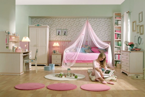 Lovely Pink Girls Room Inspirations - Kids Bedroom