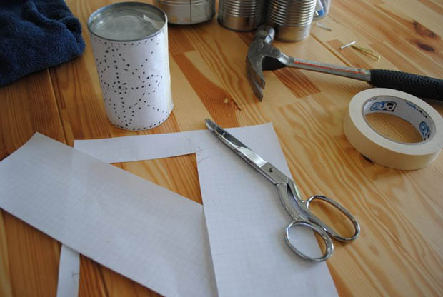 DIY โคมไฟ สร้างความโรแมนติก ด้วยไอเดียสุดประหยัด - DIY - งานประดิษฐ์ - โคมไฟ - กระป๋อง - DIY โคมไฟ - ประดิษฐ์โคมไฟ - งานฝีมือ