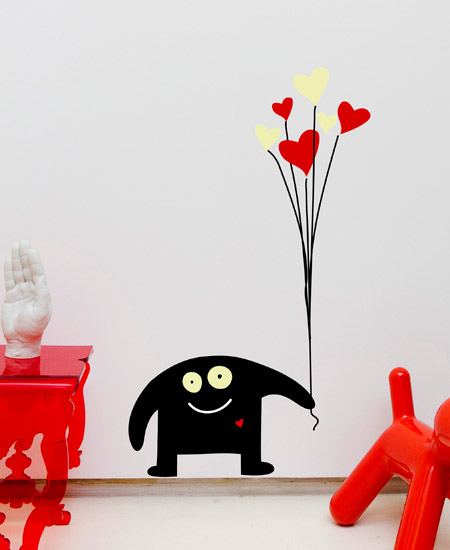 Sticker Siêu Ngộ nghĩnh Phát Sáng Trong Đêm Tối - Decal dán tường - Sticker dạ quang - Trang trí