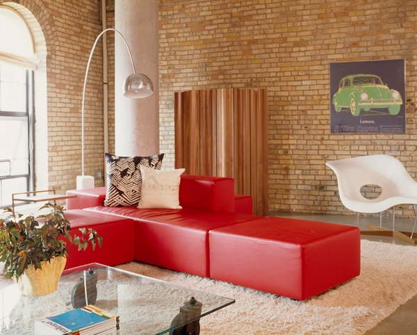 Say đắm với đồ nội thất màu đỏ cho phòng khách - Trang trí - Ý tưởng - Nội thất - Thiết kế - Phòng khách
