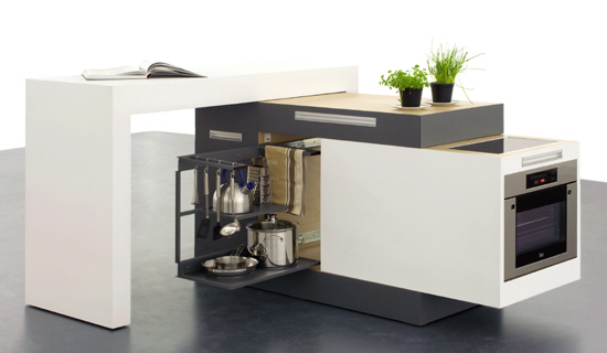 Kitchen Ideas in Small Space - Kitchen