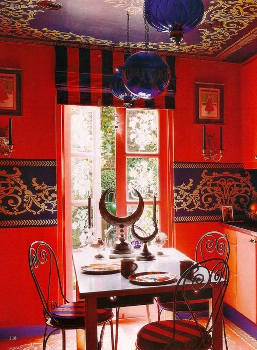 Trang trí phòng ăn theo phong cách Ma-rốc - Trang trí - Thiết kế - Phòng ăn