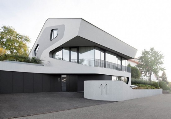 Ngôi nhà góc cạnh độc đáo tại Đức - OLR - Stuttgart - Đức - KTS Mayer H. - Trang trí - Kiến trúc - Ý tưởng - Nhà thiết kế - Nội thất - Thiết kế đẹp - Nhà đẹp