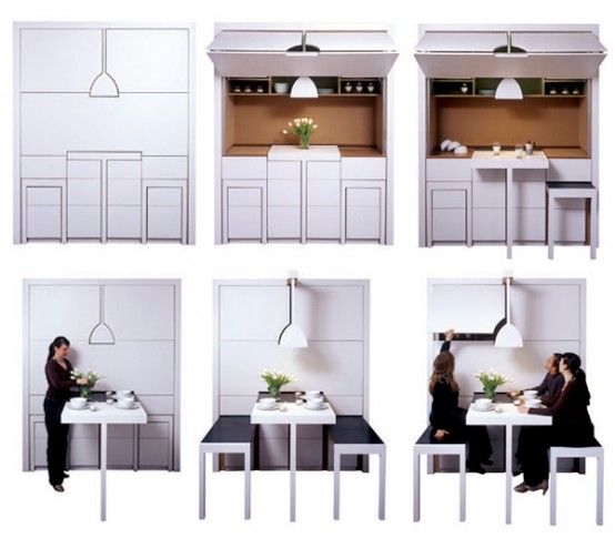 Kitchen Ideas in Small Space - Kitchen