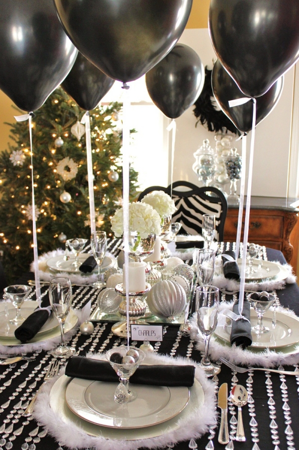Eye-catching New Year's Tablescape Decor Ideas - Ideas - Decoration - Design Trend - Dinning Room - New Year 2013
