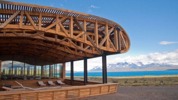 Khách sạn Tierra Patagonia có kiến trúc độc đáo tại Chile