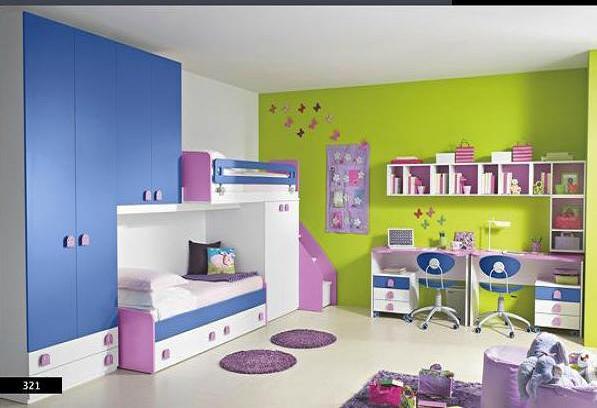 Phòng ngủ sắc màu cùng giường tầng cho bé yêu - Trang trí - Ý tưởng - Nội thất - Phòng ngủ - Thiết kế đẹp - Giường tầng