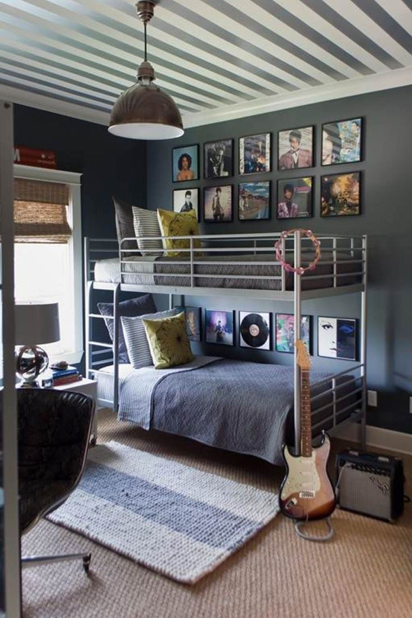 Những căn phòng ngủ dành cho teen mê nhạc - Trang trí - Ý tưởng - Nội thất - Mẹo và Sáng Kiến - Thiết kế đẹp - Phòng ngủ