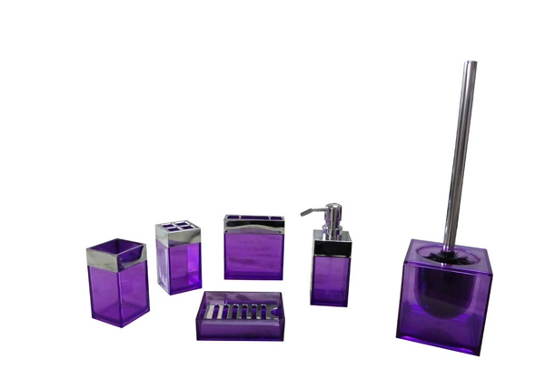 Elegant & Luxurious Purple Bathroom Accessories - Bathroom - Accessories - Purple - Decoration