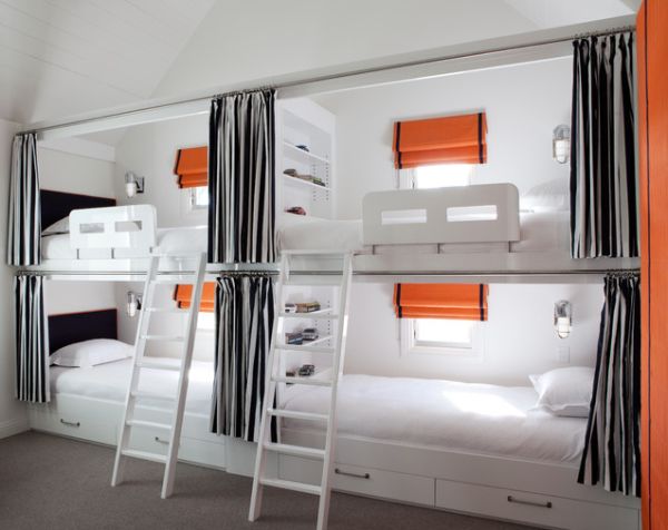 Giường tầng ấm cúng cho nhà đông trẻ - Phòng ngủ cho bé - Giường tầng - Nội thất - Trang trí
