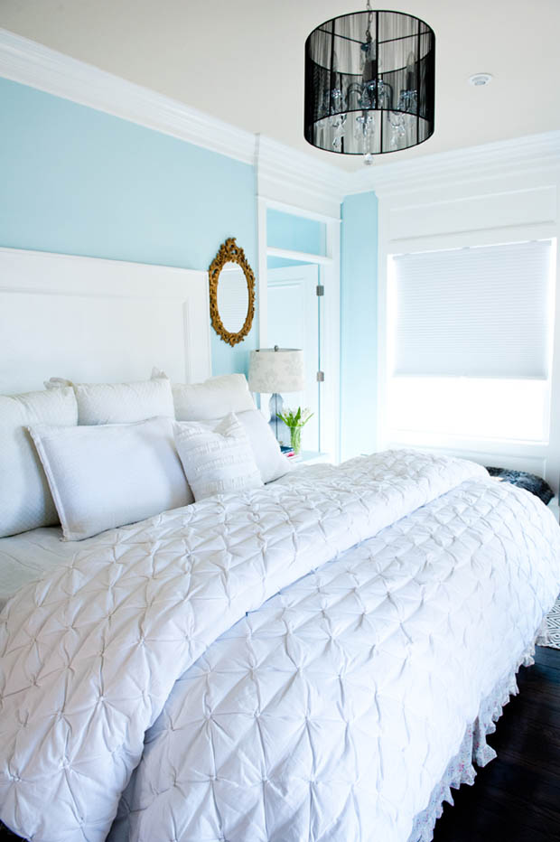 หลับฝันดีกับแบบห้องนอน สีฟ้าสดใส มีห้องน้ำในตัว - ห้องนอน - การตกแต่งห้องนอน - แบบห้องนอนสีฟ้า - ห้องนอนมีห้องน้ำ - แต่งห้องนอนสีฟ้าสวย - ห้องนอนน่านอน